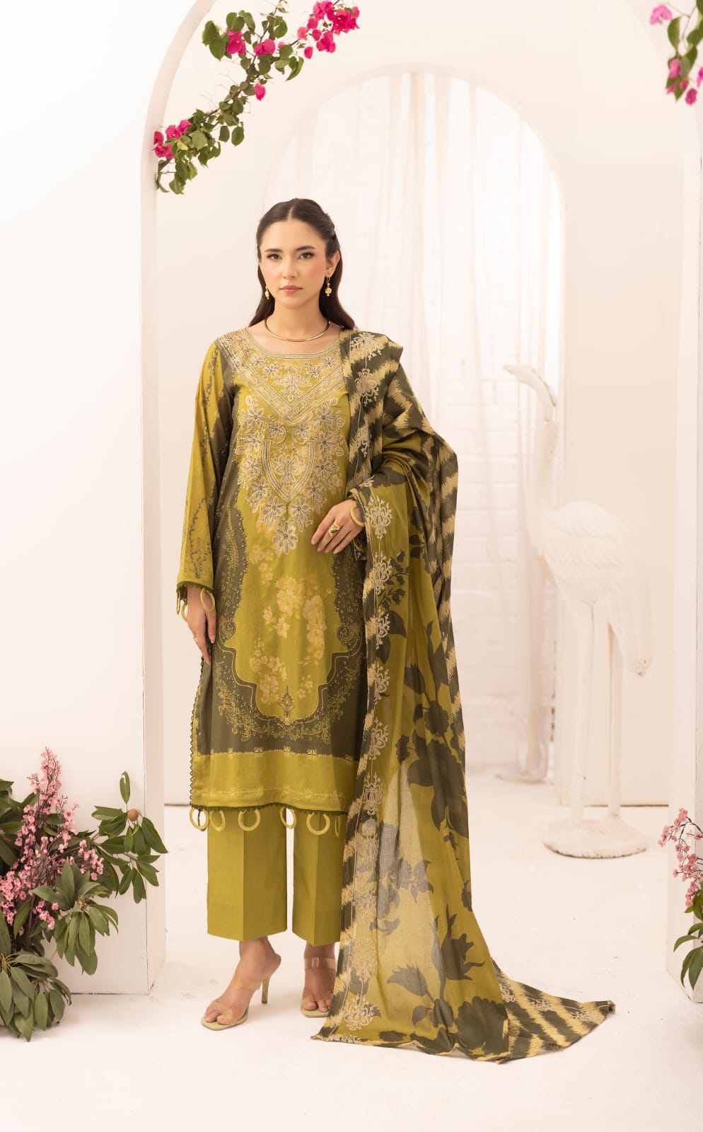 Mahees by Riaz Arts |  Mariyum - Unstitched 3pc | Aira
