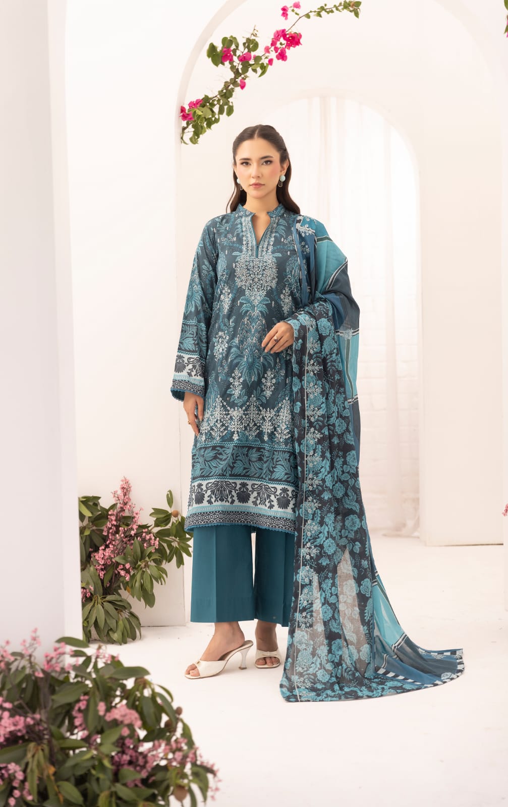 Mahees by Riaz Arts |  Mariyum - Unstitched 3pc | Sian
