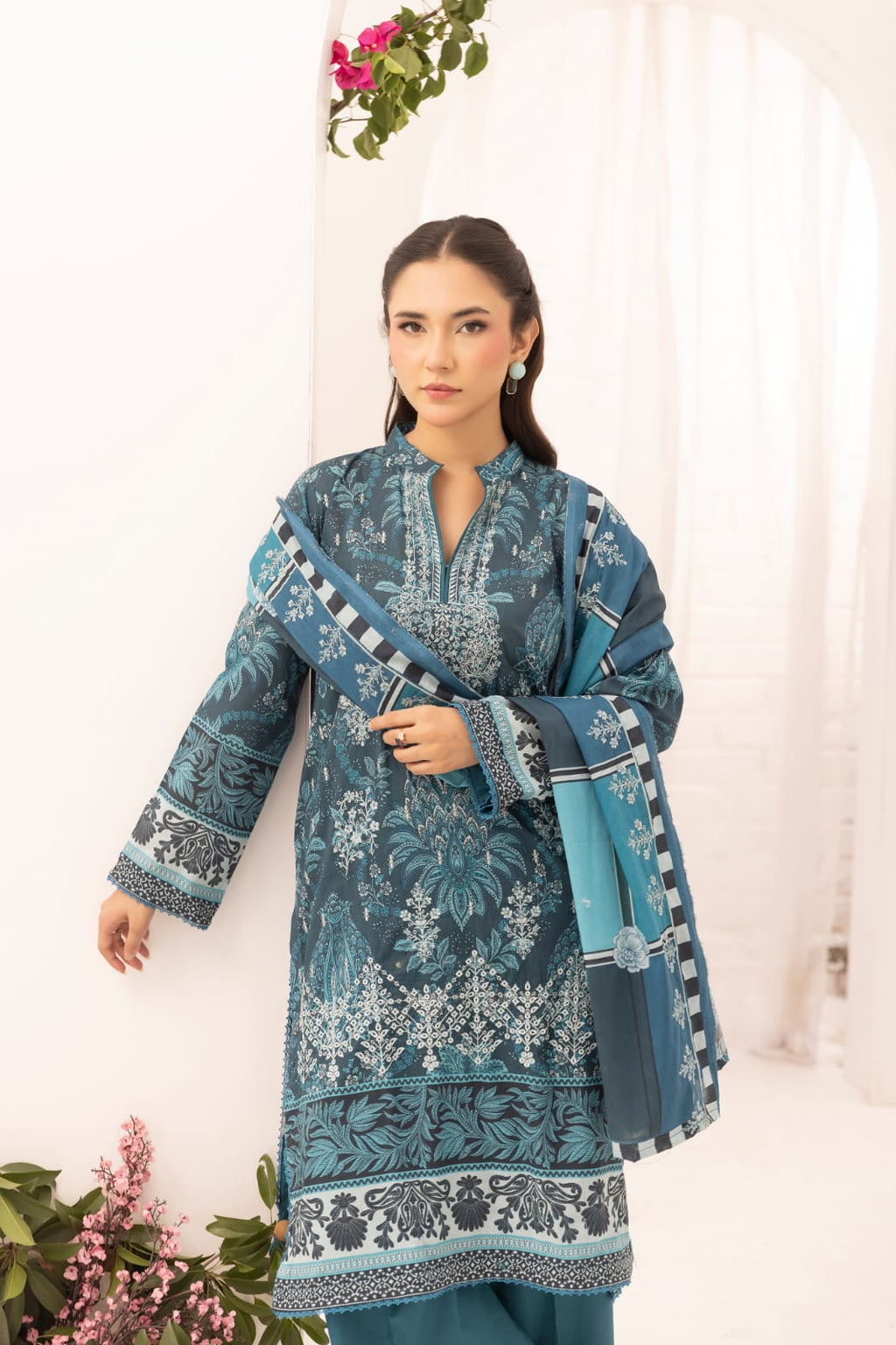 Mahees by Riaz Arts |  Mariyum - Unstitched 3pc | Sian