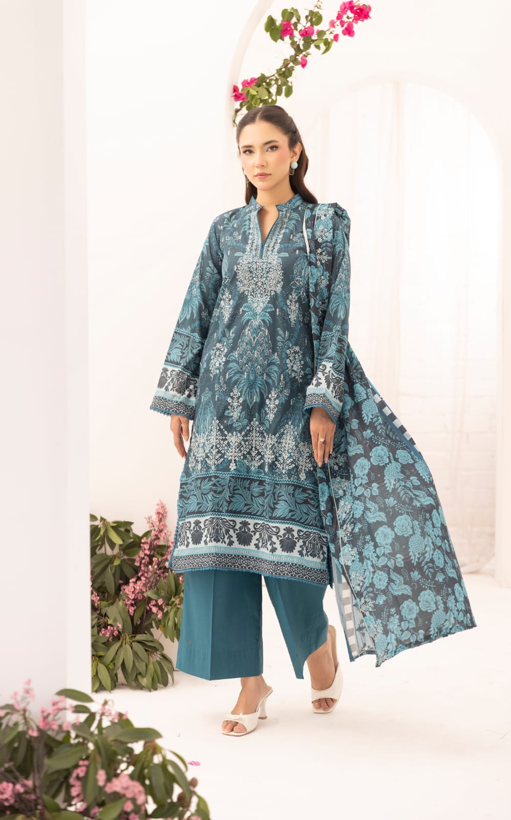 Mahees by Riaz Arts |  Mariyum - Unstitched 3pc | Sian