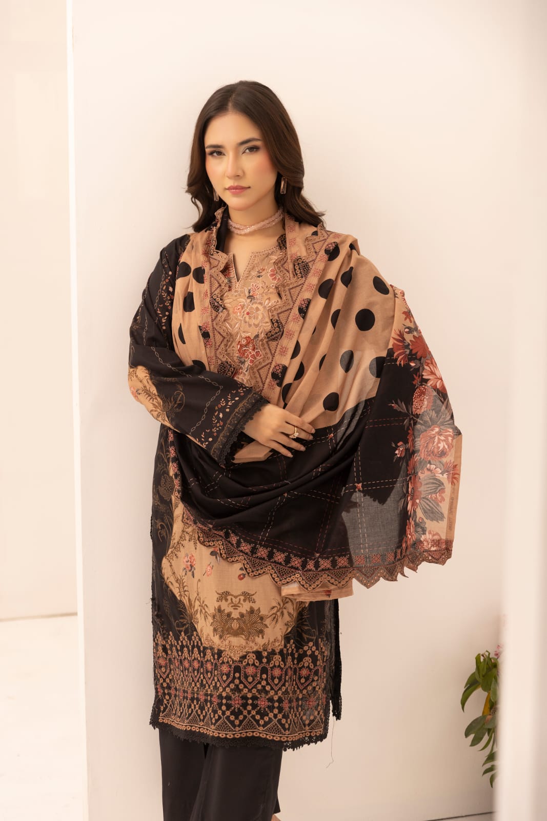 Mahees by Riaz Arts |  Mariyum - Unstitched 3pc | Riven