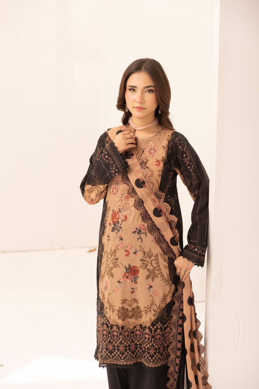 Mahees by Riaz Arts |  Mariyum - Unstitched 3pc | Riven