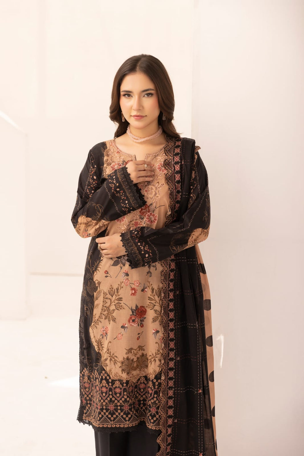 Mahees by Riaz Arts |  Mariyum - Unstitched 3pc | Riven
