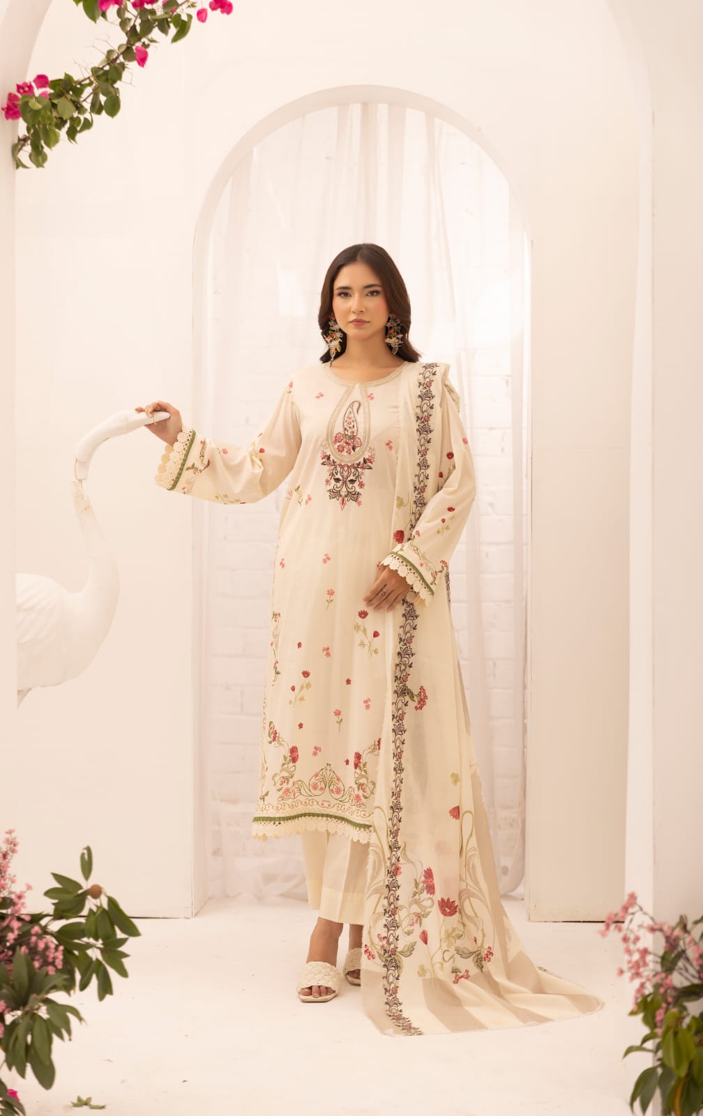 Mahees by Riaz Arts |  Mariyum - Unstitched 3pc | Elva