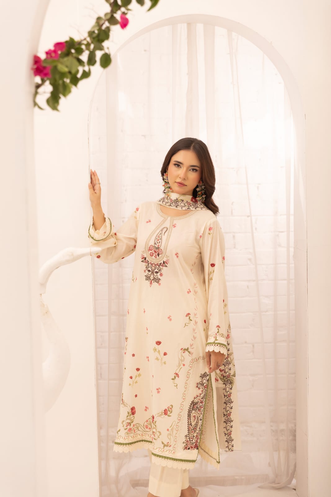 Mahees by Riaz Arts |  Mariyum - Unstitched 3pc | Elva