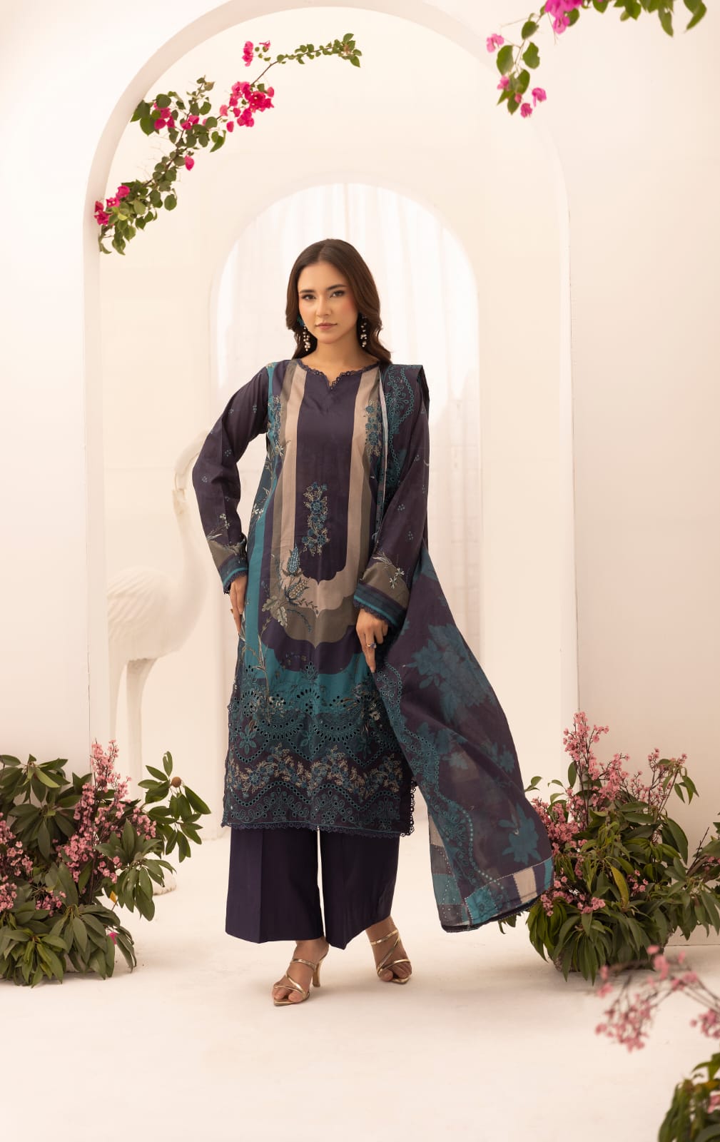 Mahees by Riaz Arts |  Mariyum - Unstitched 3pc | Nerin