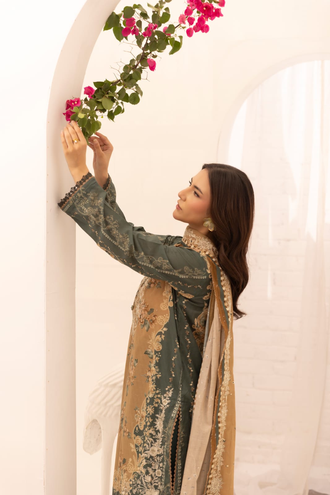 Mahees by Riaz Arts |  Mariyum - Unstitched 3pc | Sorel