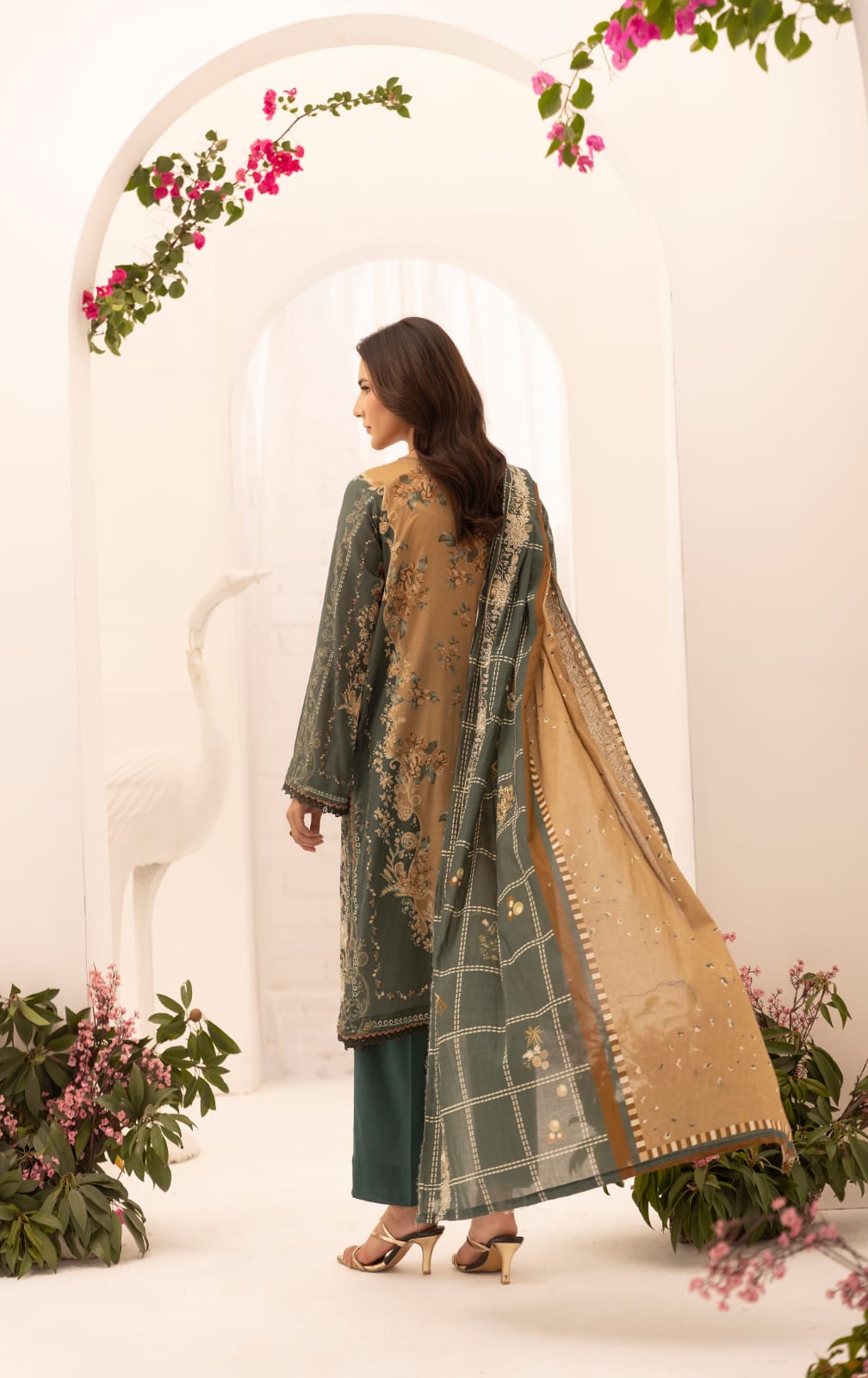 Mahees by Riaz Arts |  Mariyum - Unstitched 3pc | Sorel