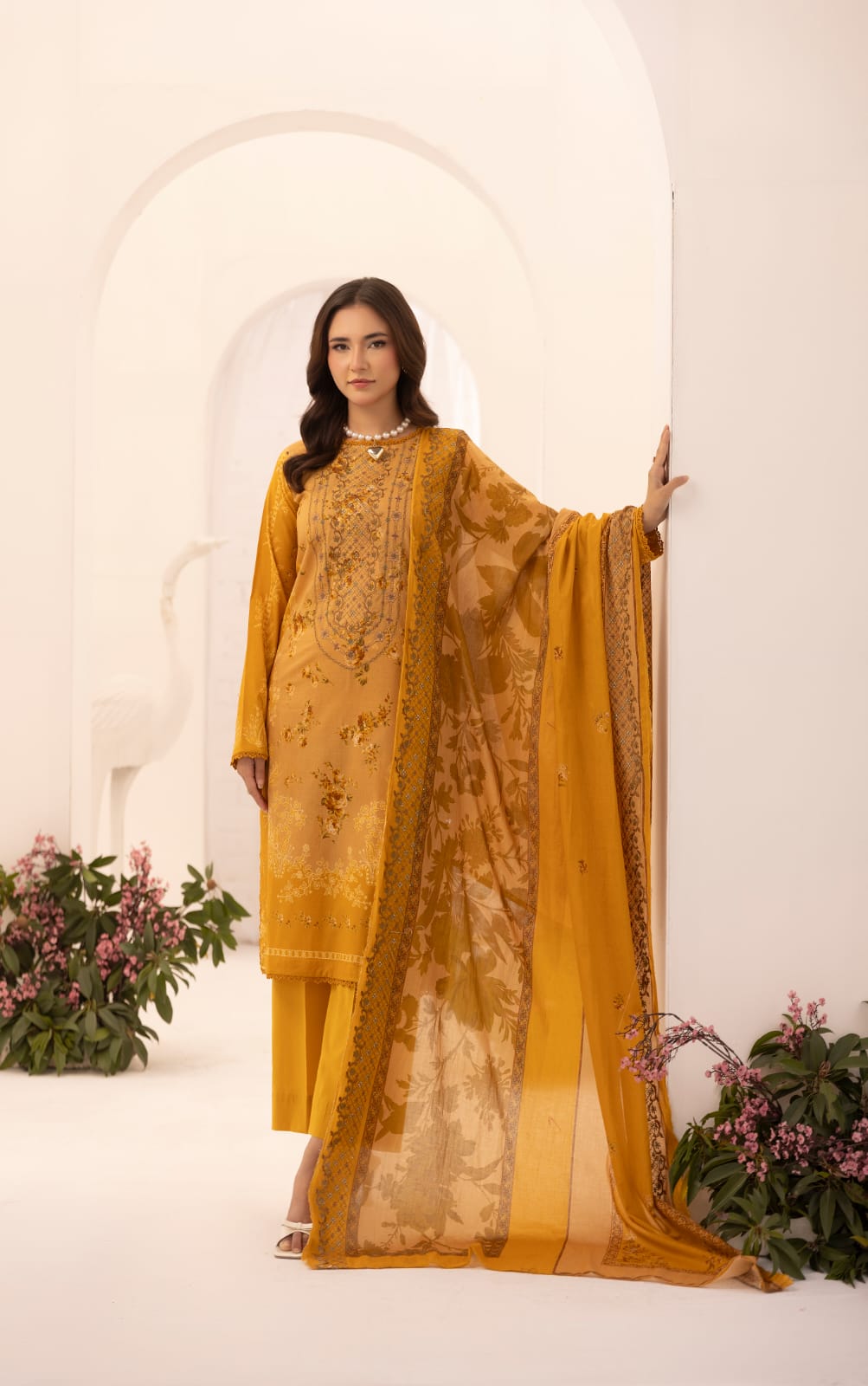 Mahees by Riaz Arts |  Mariyum - Unstitched 3pc | Aris