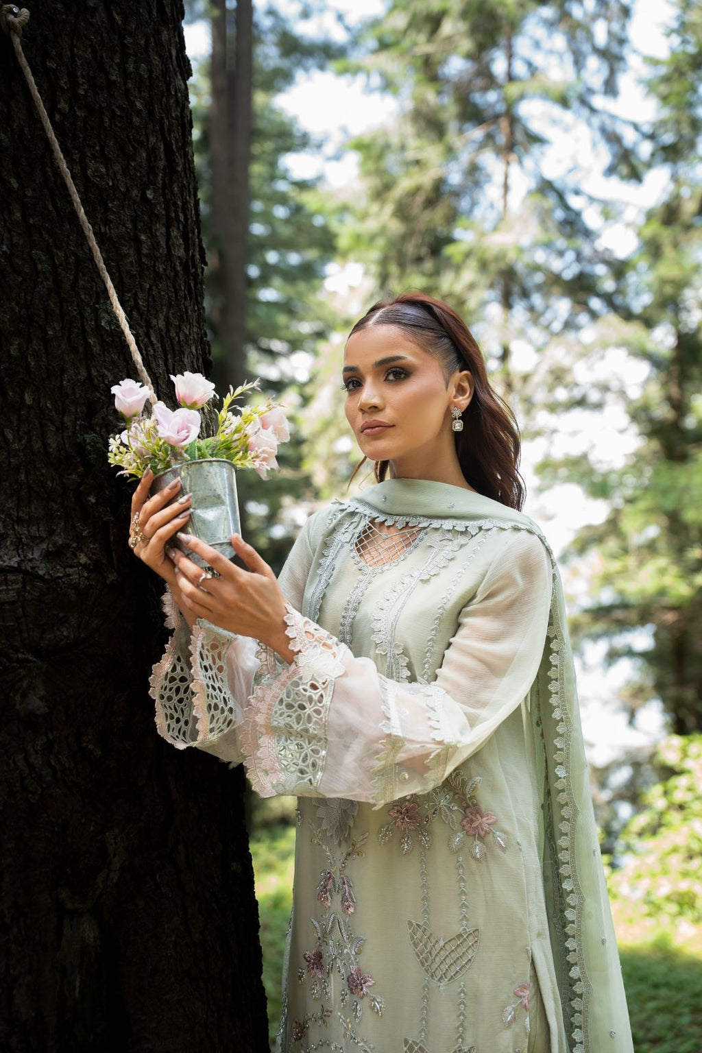 Zebtan | Aura Embroidered Weightless Chiffon | AR-1