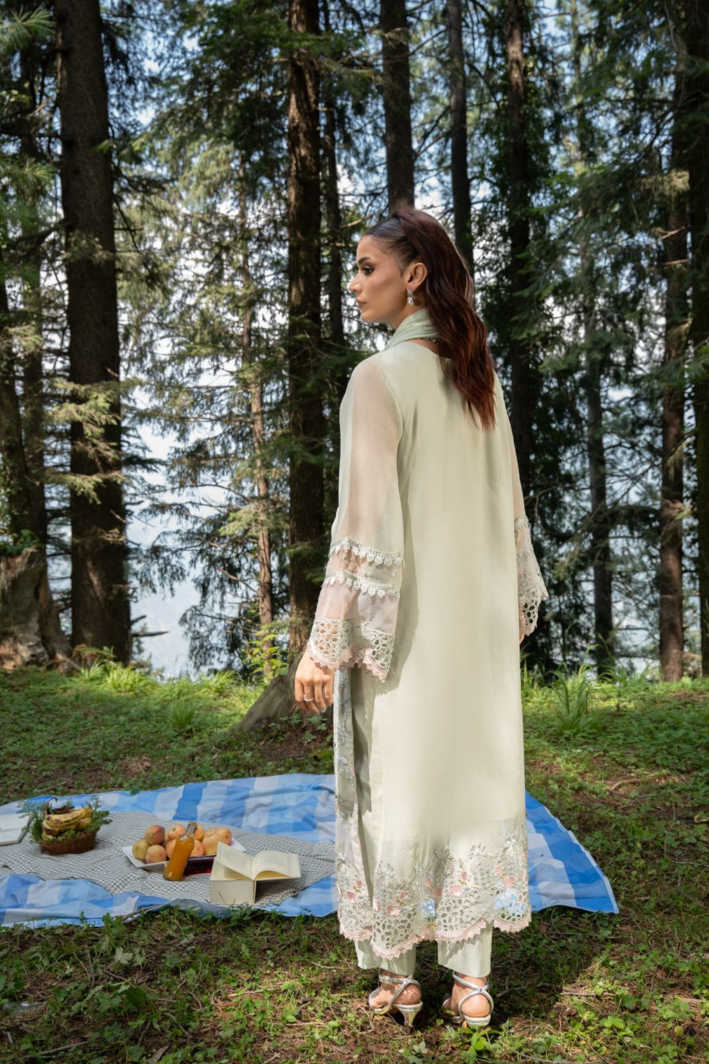 Zebtan | Aura Embroidered Weightless Chiffon | AR-1