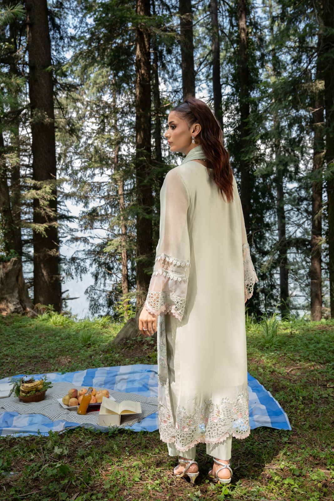 Zebtan | Aura Embroidered Weightless Chiffon | AR-1