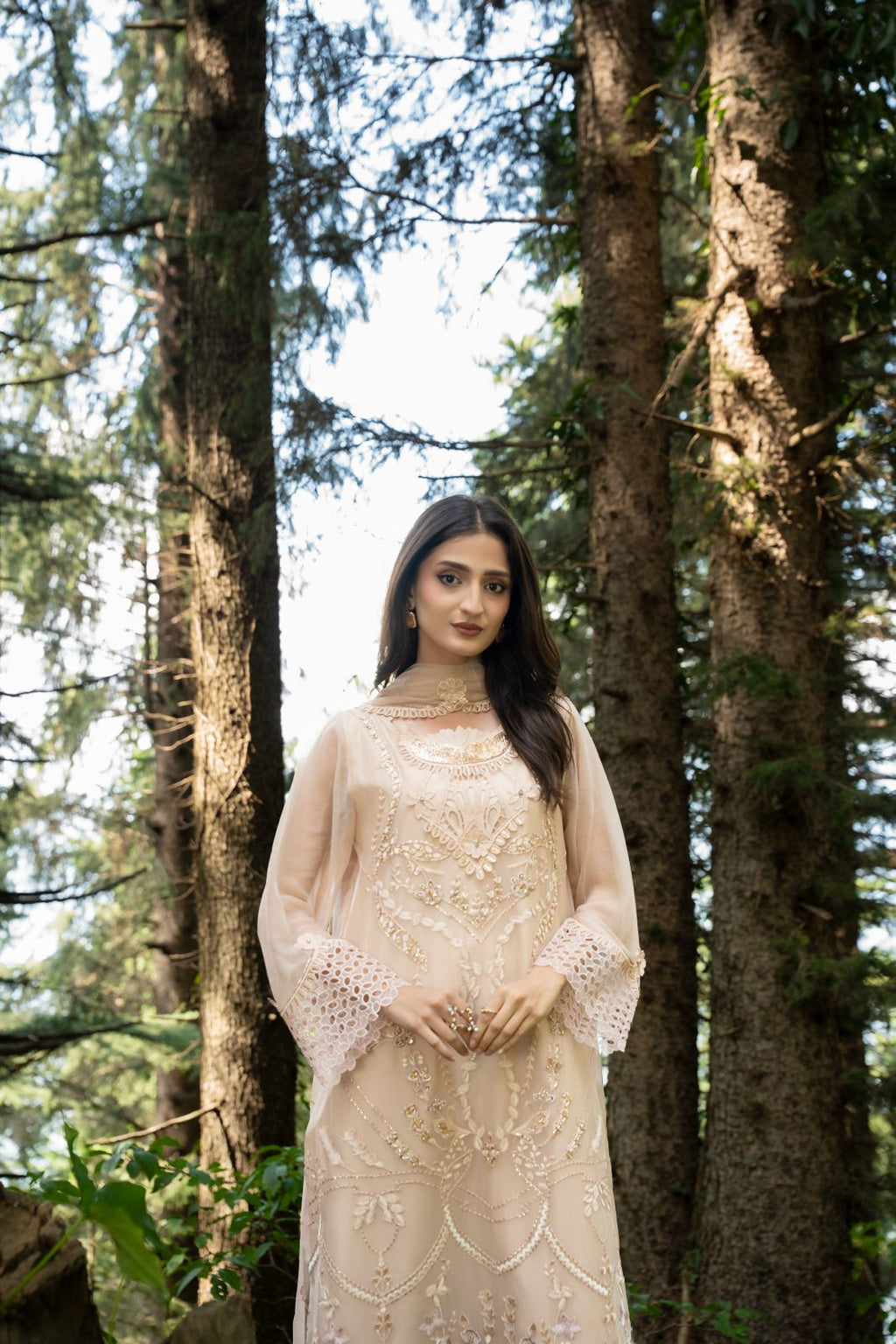 Zebtan | Aura Embroidered Weightless Chiffon | AR-2