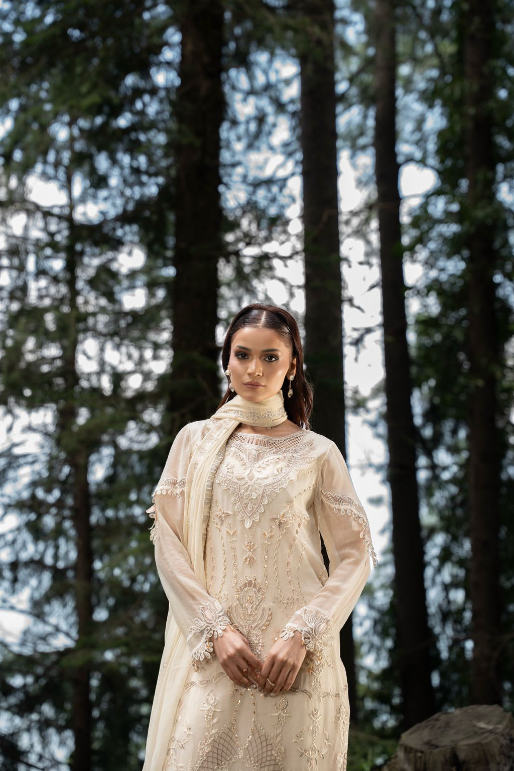 Zebtan | Aura Embroidered Weightless Chiffon | AR-4