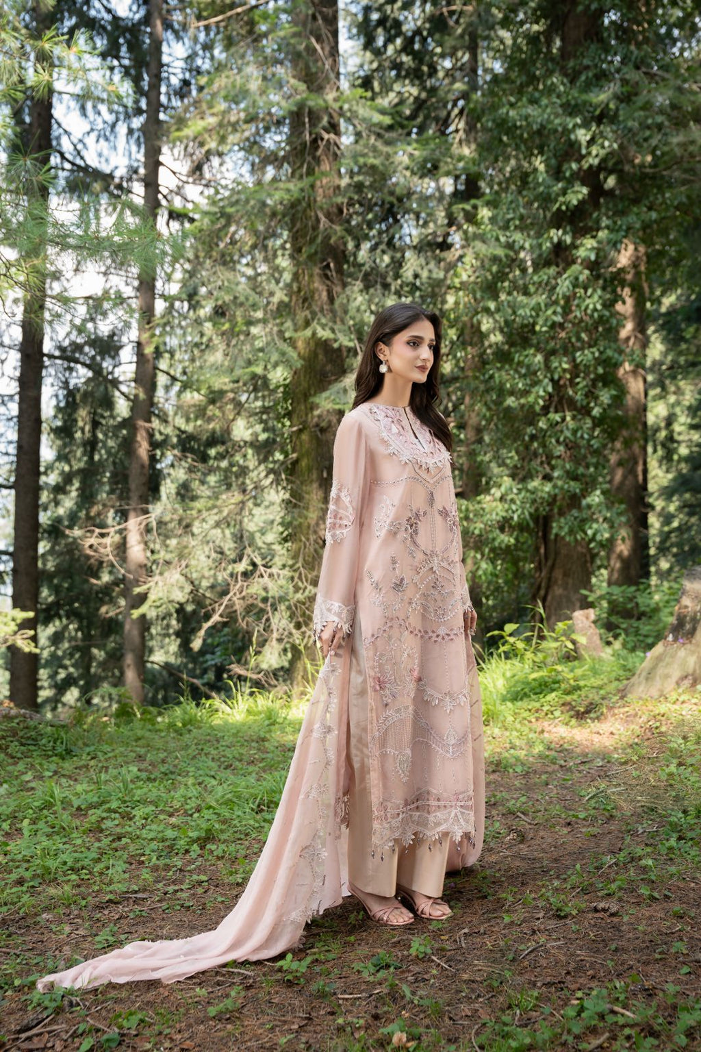 Zebtan | Aura Embroidered Weightless Chiffon | AR-5