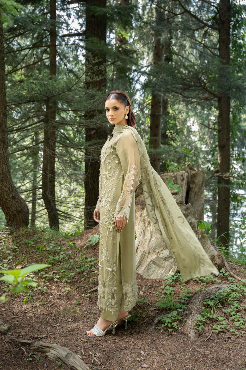 Zebtan | Aura Embroidered Weightless Chiffon | AR-6