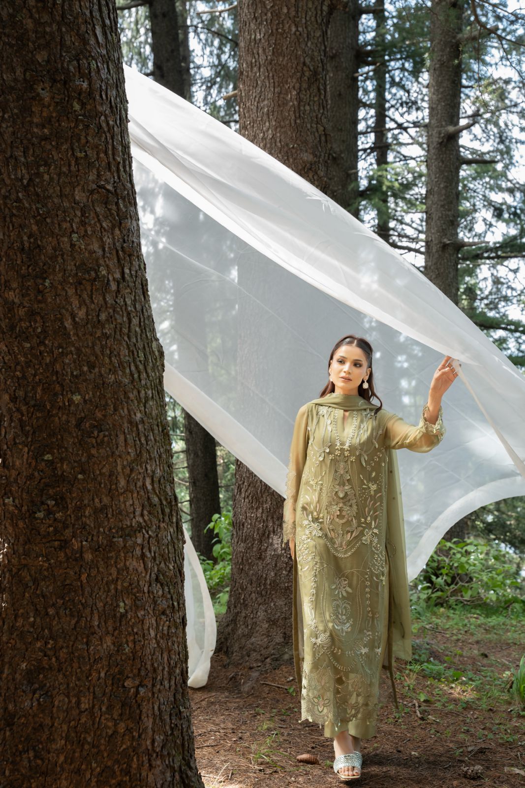 Zebtan | Aura Embroidered Weightless Chiffon | AR-6