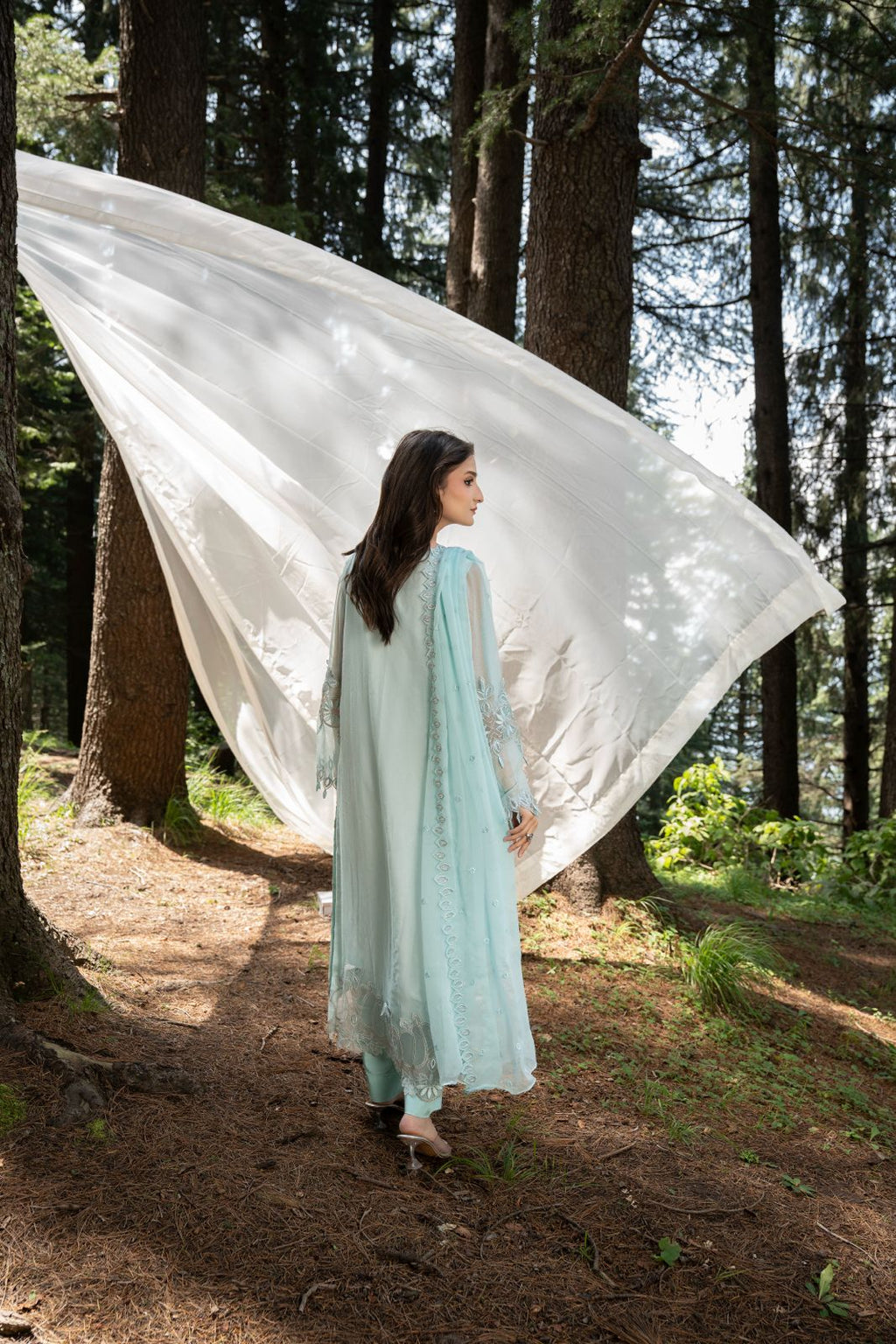 Zebtan | Aura Embroidered Weightless Chiffon | AR-7