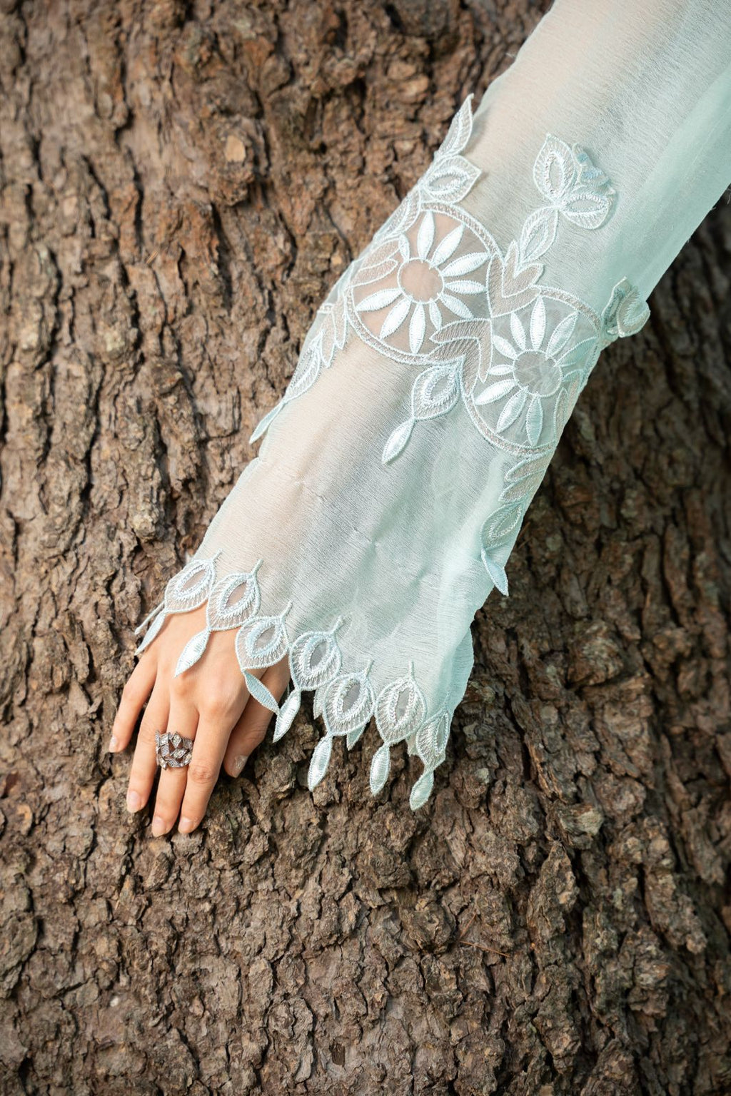 Zebtan | Aura Embroidered Weightless Chiffon | AR-7