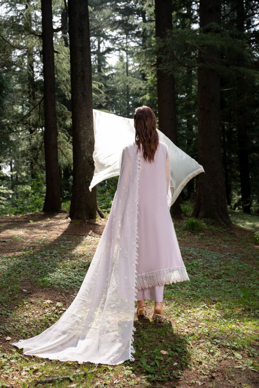 Zebtan | Aura Embroidered Weightless Chiffon | AR-8