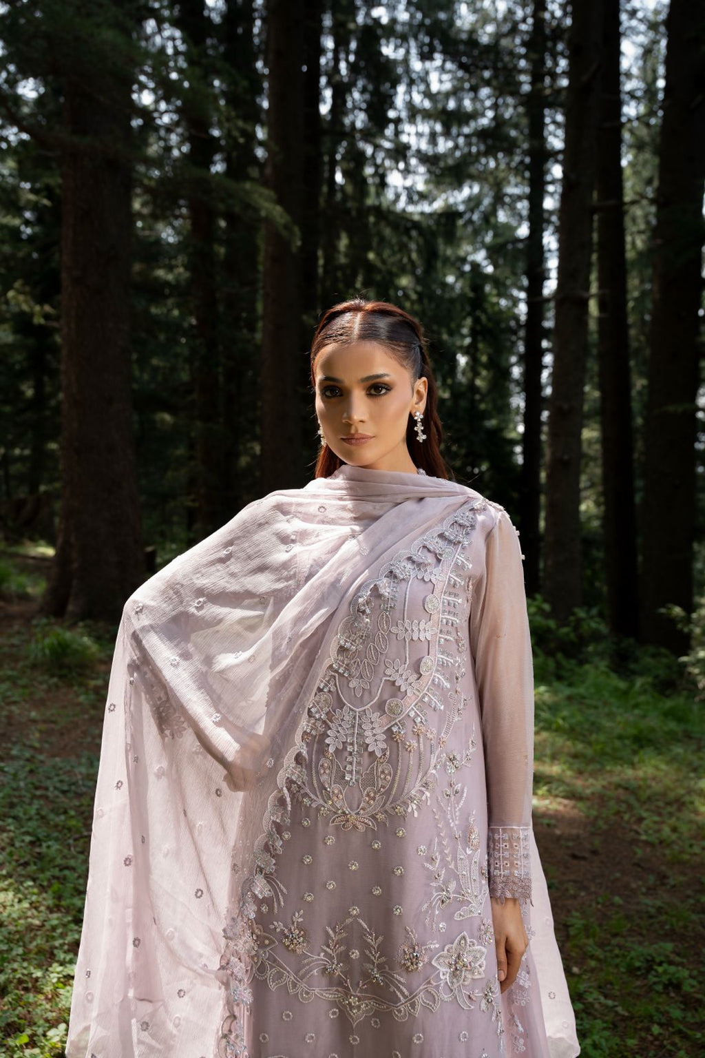 Zebtan | Aura Embroidered Weightless Chiffon | AR-8