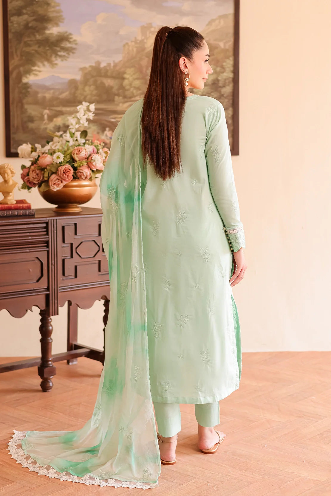 Rashid | White for summer Lawn | 501
