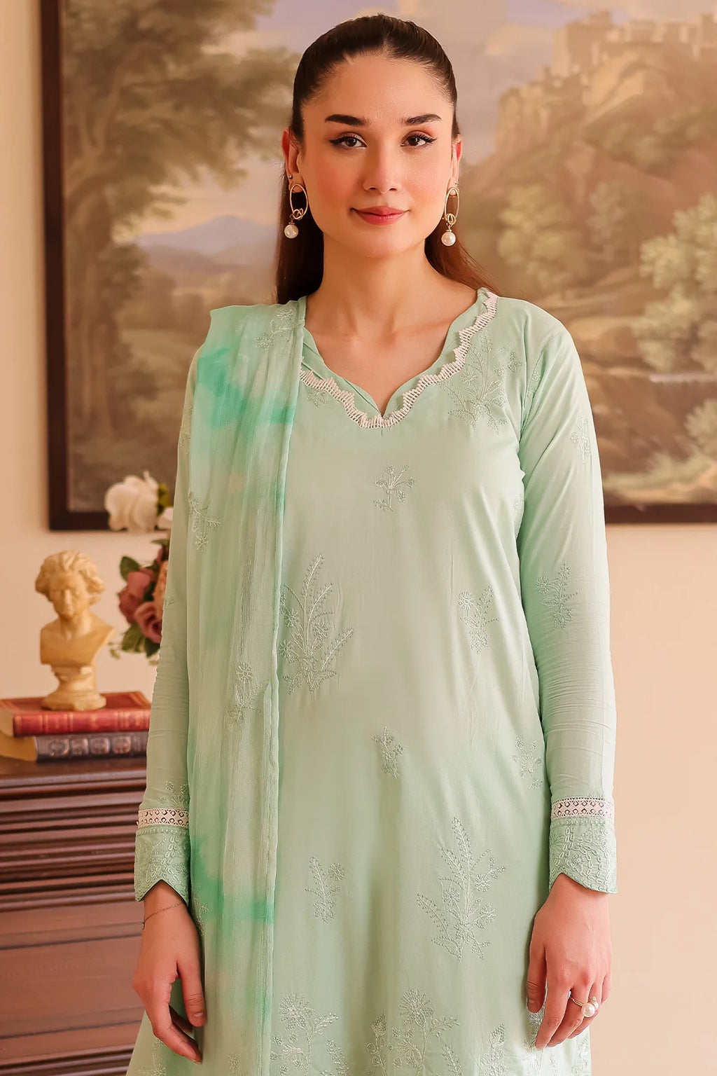 Rashid | White for summer Lawn | 501
