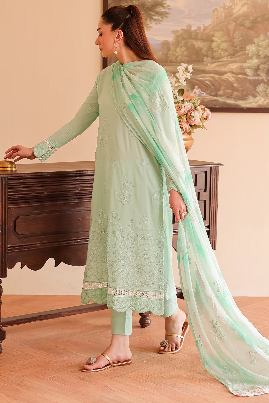 Rashid | White for summer Lawn | 501