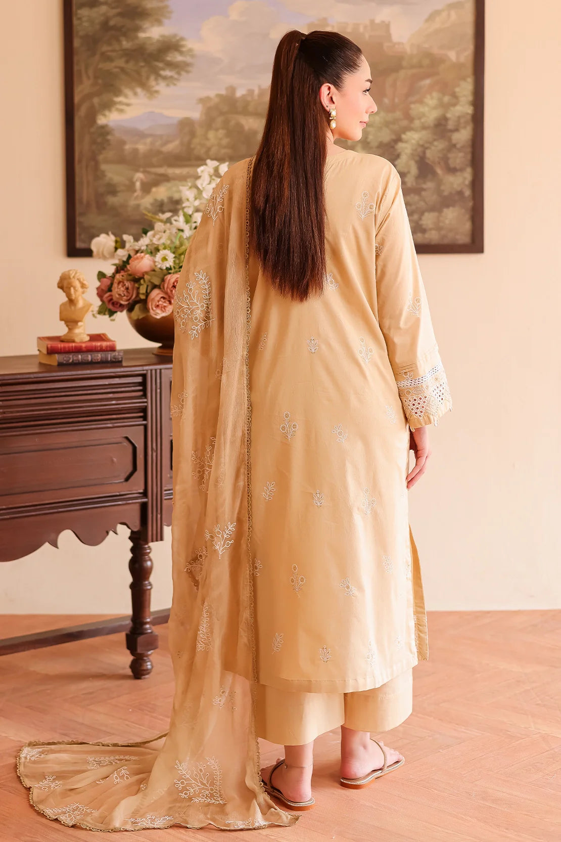 Rashid | White for summer Lawn | 504