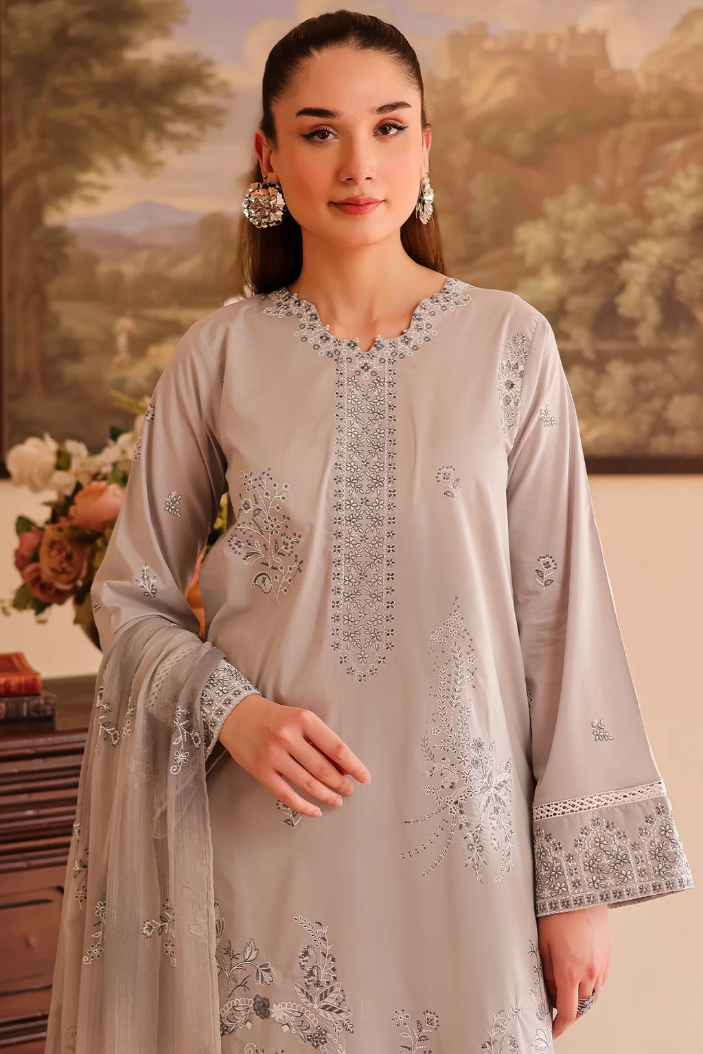 Rashid | White for summer Lawn | 505