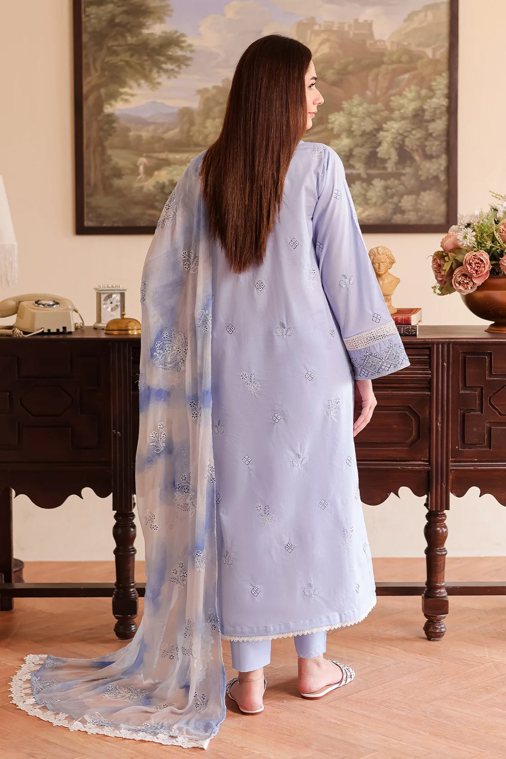Rashid | White for summer Lawn | 507