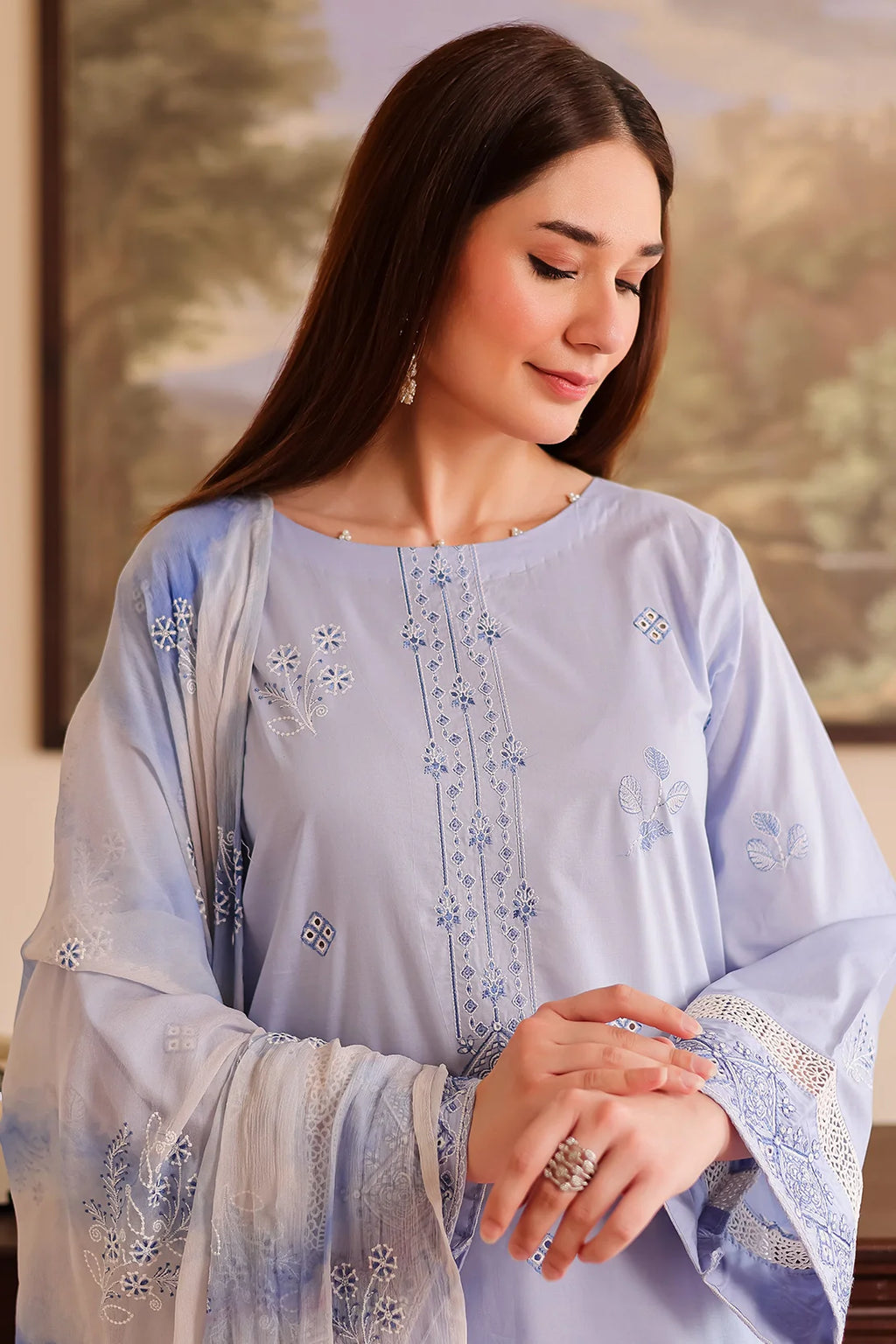 Rashid | White for summer Lawn | 507
