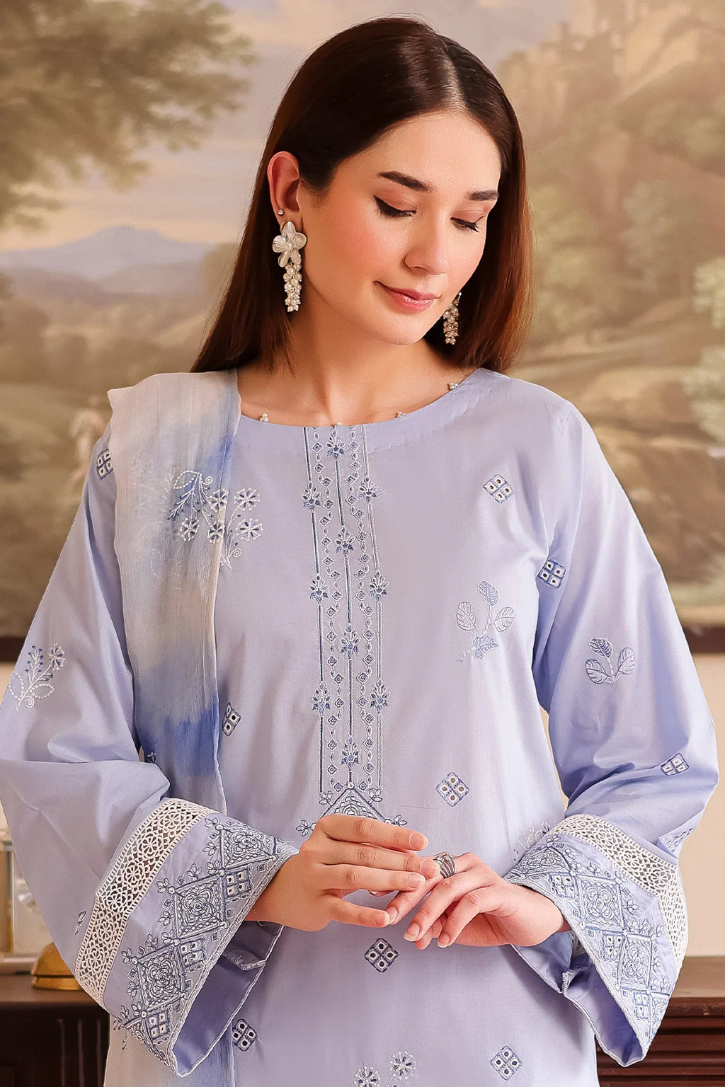 Rashid | White for summer Lawn | 507