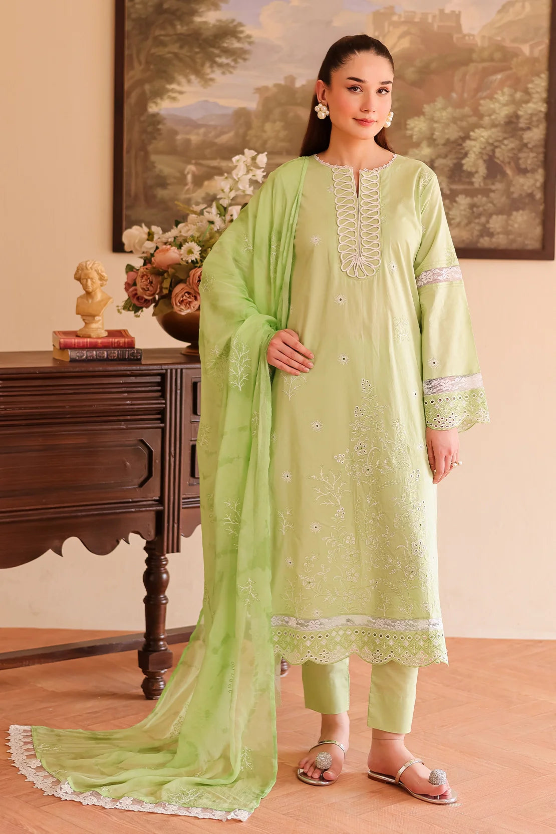 Rashid | White for summer Lawn | 508