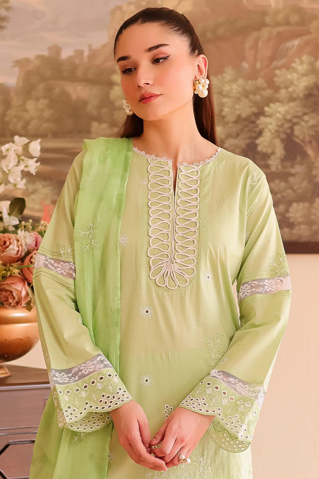 Rashid | White for summer Lawn | 508