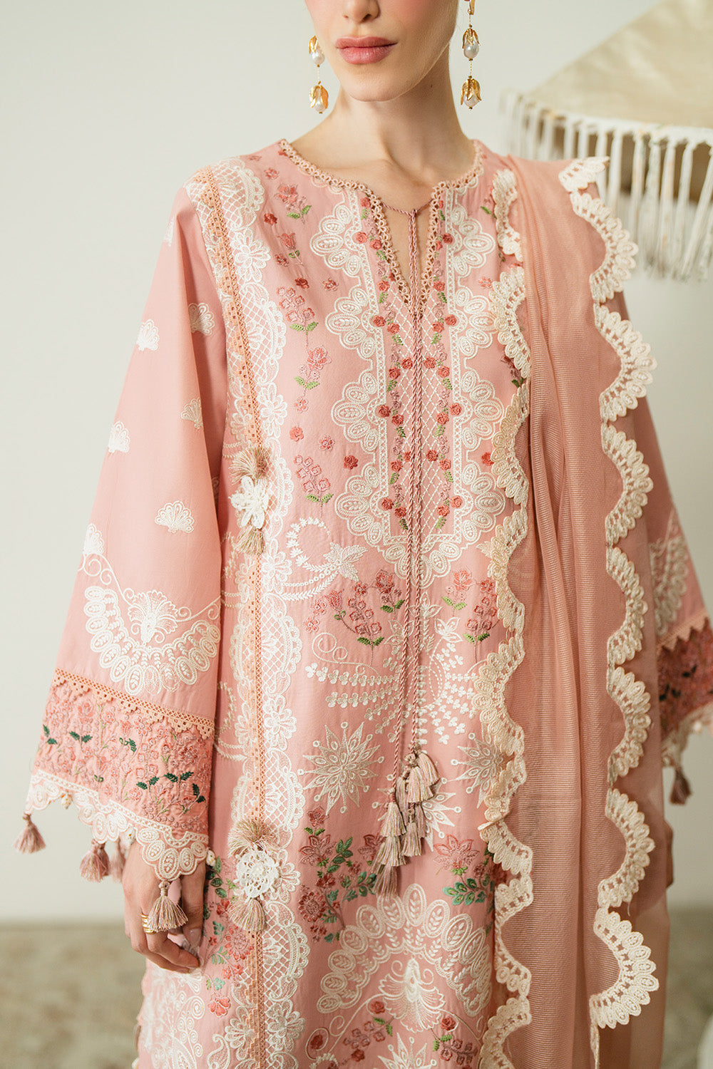 Zariya | Zaira Blooming Flower Unstitched Lawn | LUNA