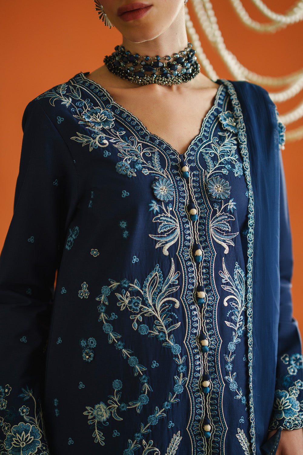 Zariya | Zaira Blooming Flower Unstitched Lawn | NEVE