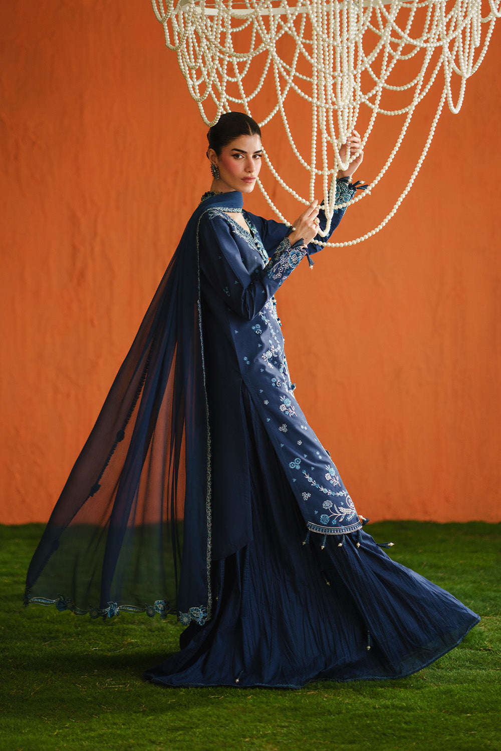 Zariya | Zaira Blooming Flower Unstitched Lawn | NEVE