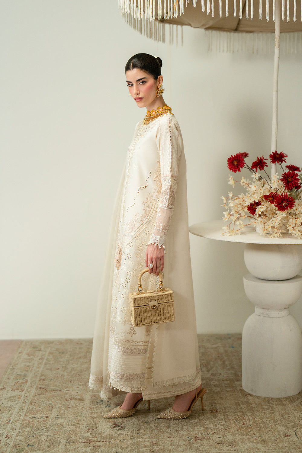 Zariya | Zaira Blooming Flower Unstitched Lawn | ORSA