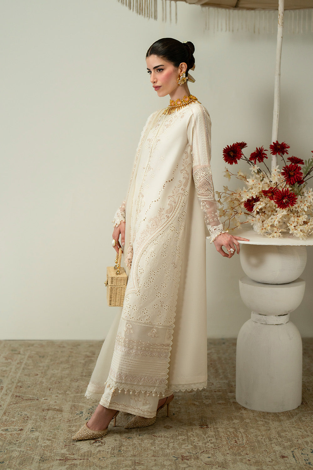 Zariya | Zaira Blooming Flower Unstitched Lawn | ORSA