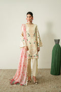 Zariya | Zaira Blooming Flower Unstitched Lawn | MAIA