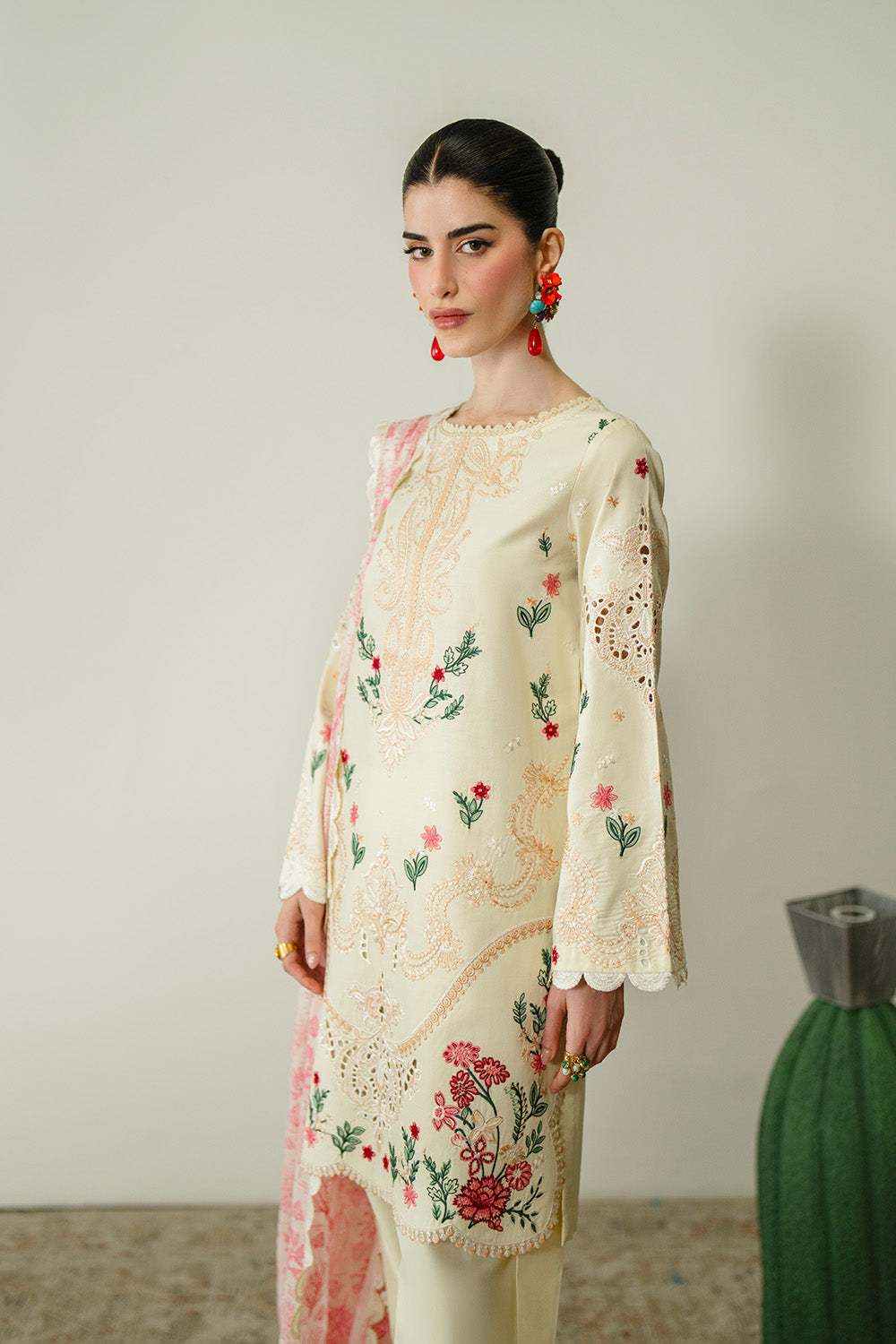 Zariya | Zaira Blooming Flower Unstitched Lawn | MAIA