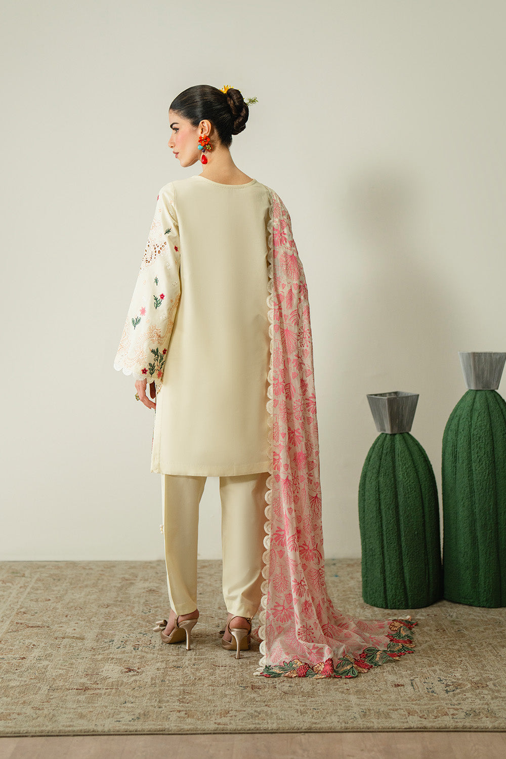 Zariya | Zaira Blooming Flower Unstitched Lawn | MAIA