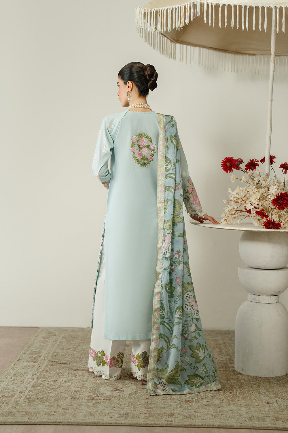 Zariya | Zaira Blooming Flower Unstitched Lawn | IDALIA