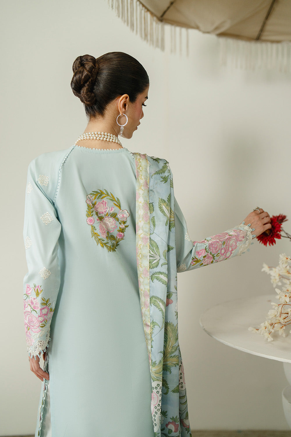 Zariya | Zaira Blooming Flower Unstitched Lawn | IDALIA