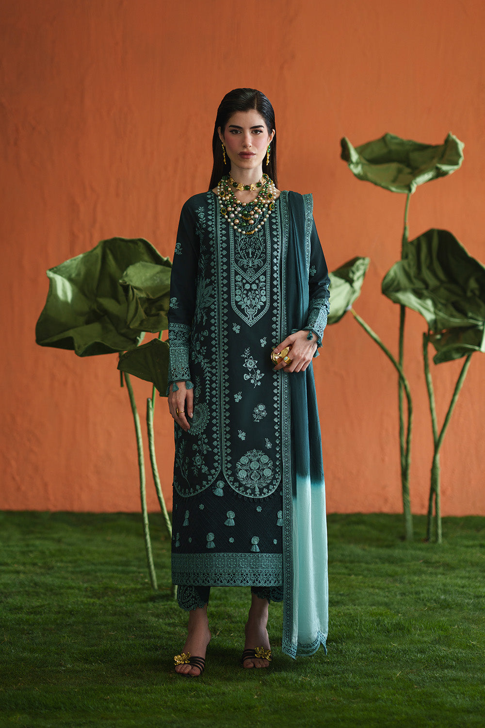 Zariya | Zaira Blooming Flower Unstitched Lawn | IEZAK