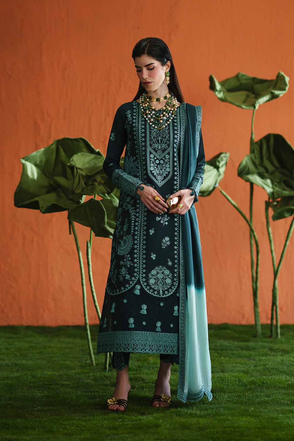 Zariya | Zaira Blooming Flower Unstitched Lawn | IEZAK