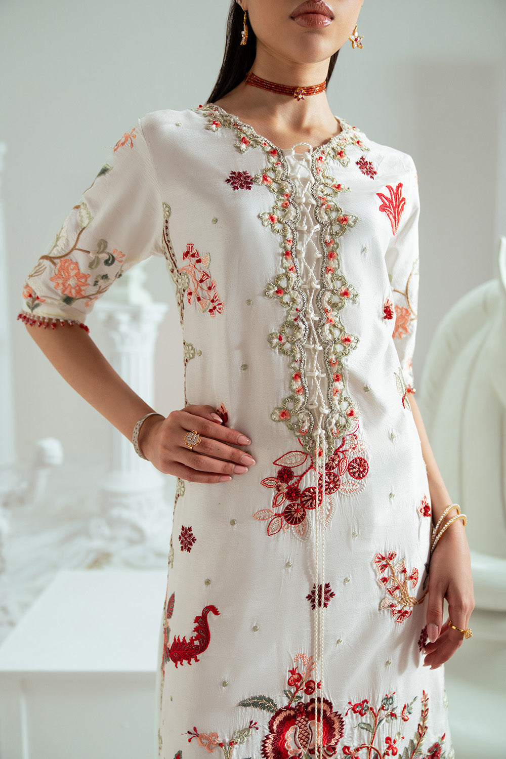 Zariya | Elyse Couture Festive | IVORINA - ZSS6305
