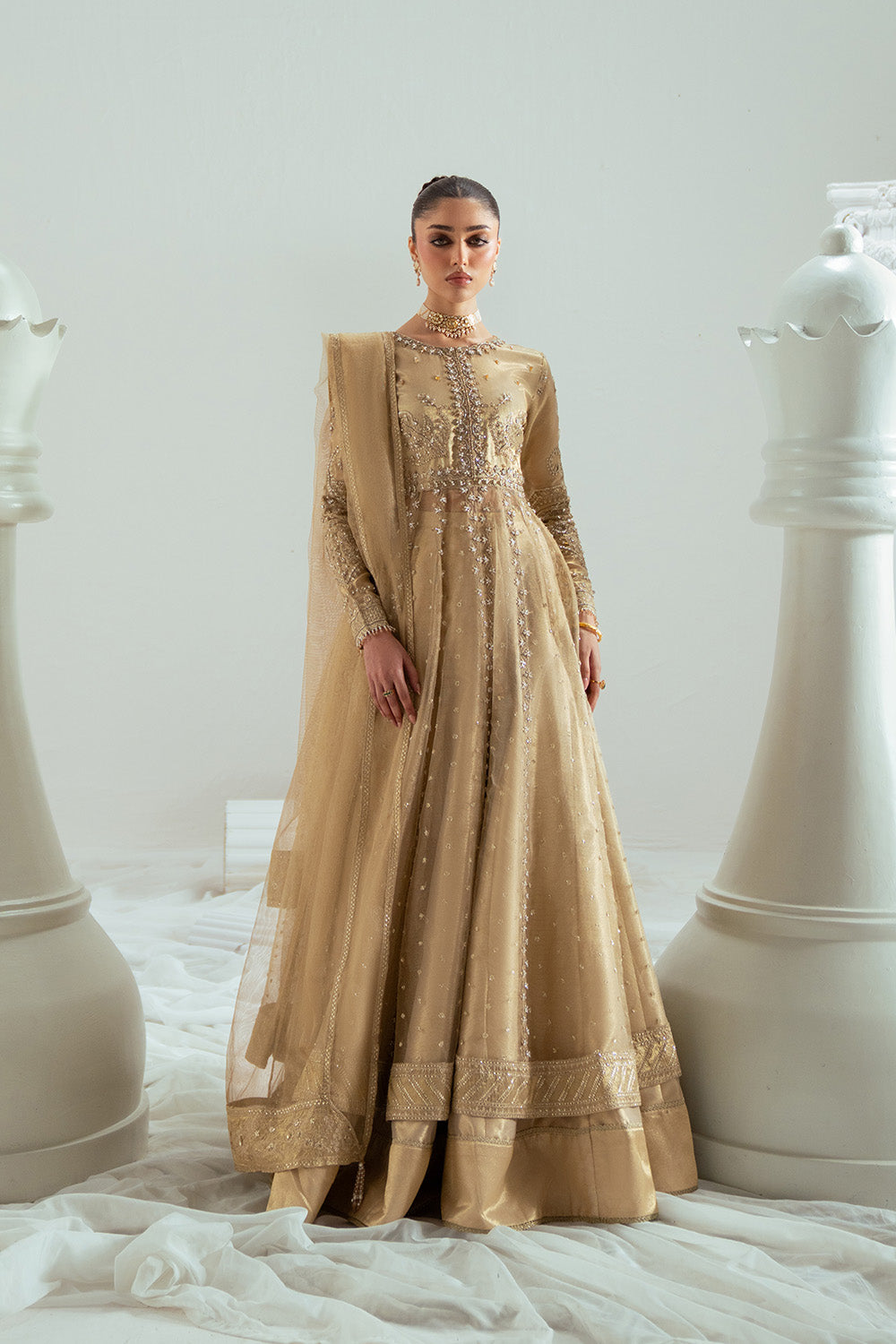 Zariya | Elyse Couture Festive | AURELIA GOLD - ZSS6307