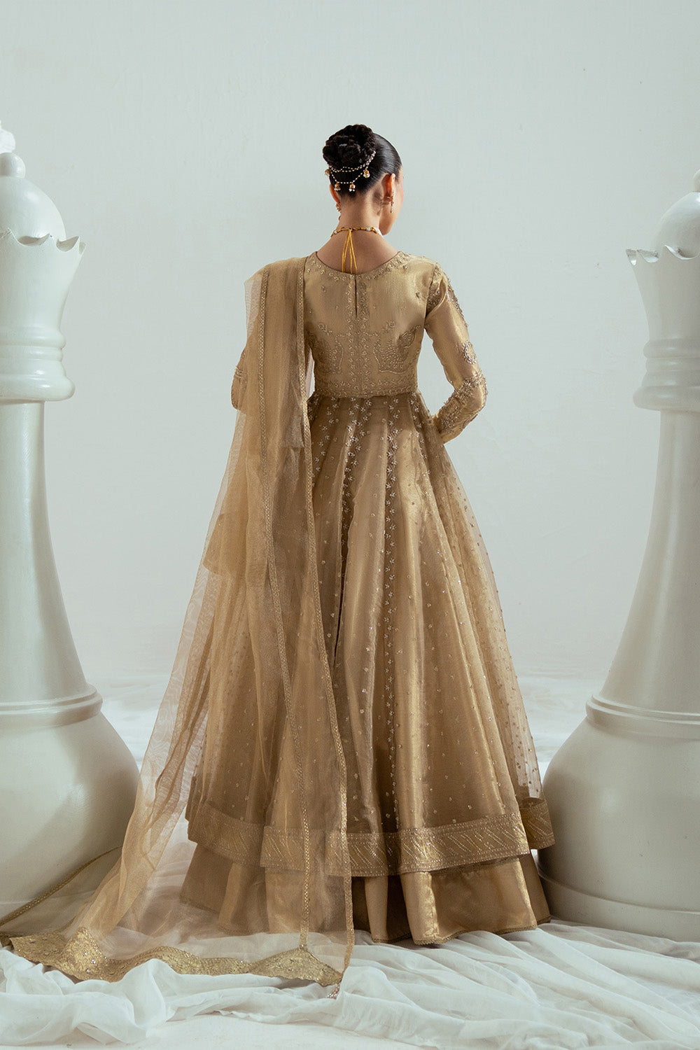 Zariya | Elyse Couture Festive | AURELIA GOLD - ZSS6307